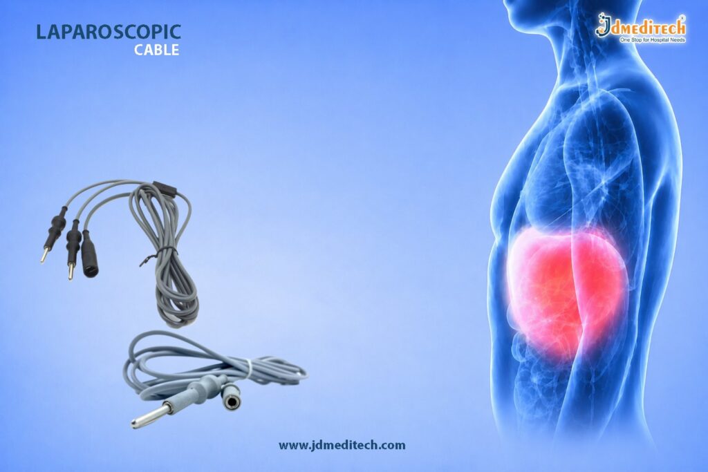 Laparoscopic Cable for Safe and Efficient Surgical Connectivity