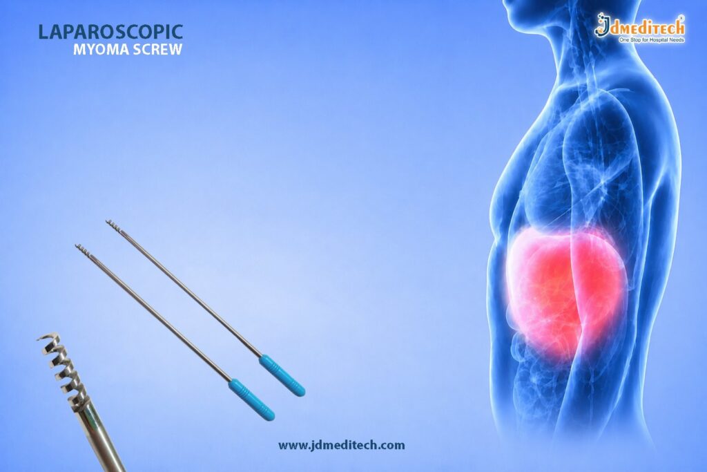 Laparoscopic Myoma Screw for Safe and Efficient Myoma Extraction