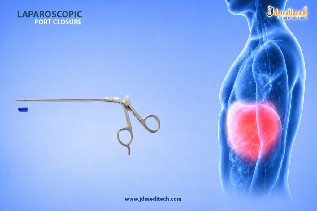 Laparoscopic Port Closure Instrument for Safe Trocar Site Closure