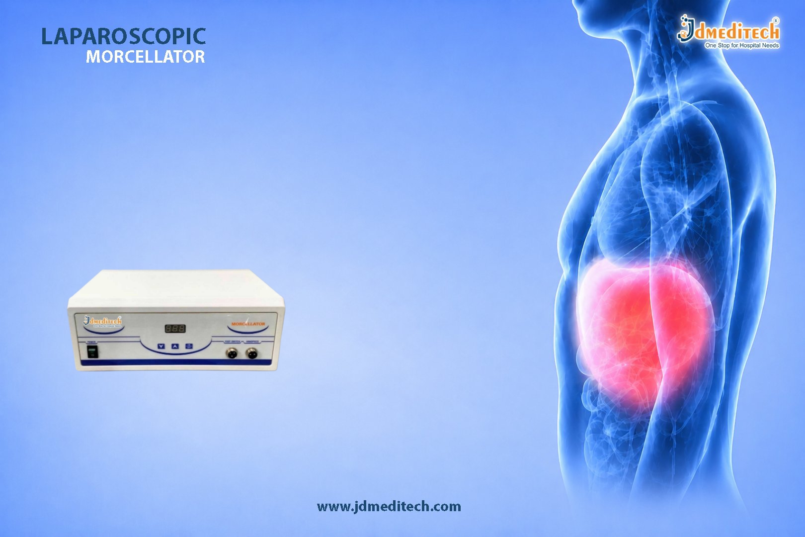 Laparoscopic Morcellator for Efficient Tissue Morcellation