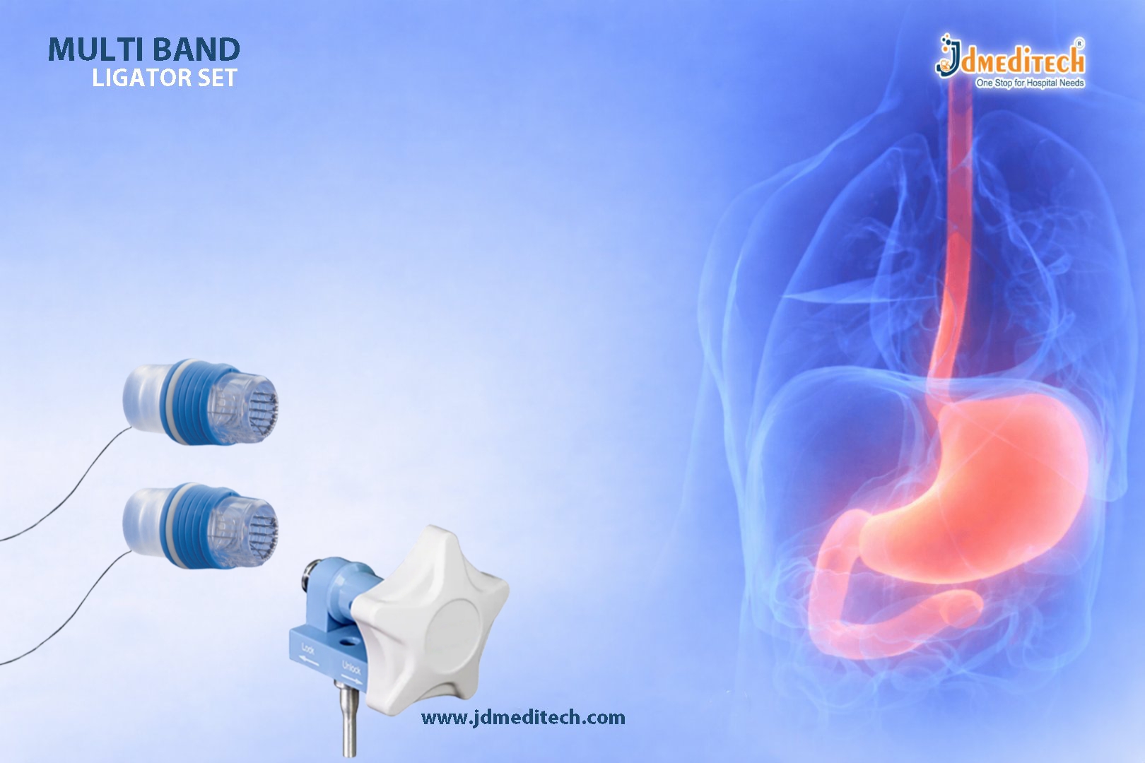 Multiband Ligator Set – Advanced Endoscopic Variceal Ligation Device