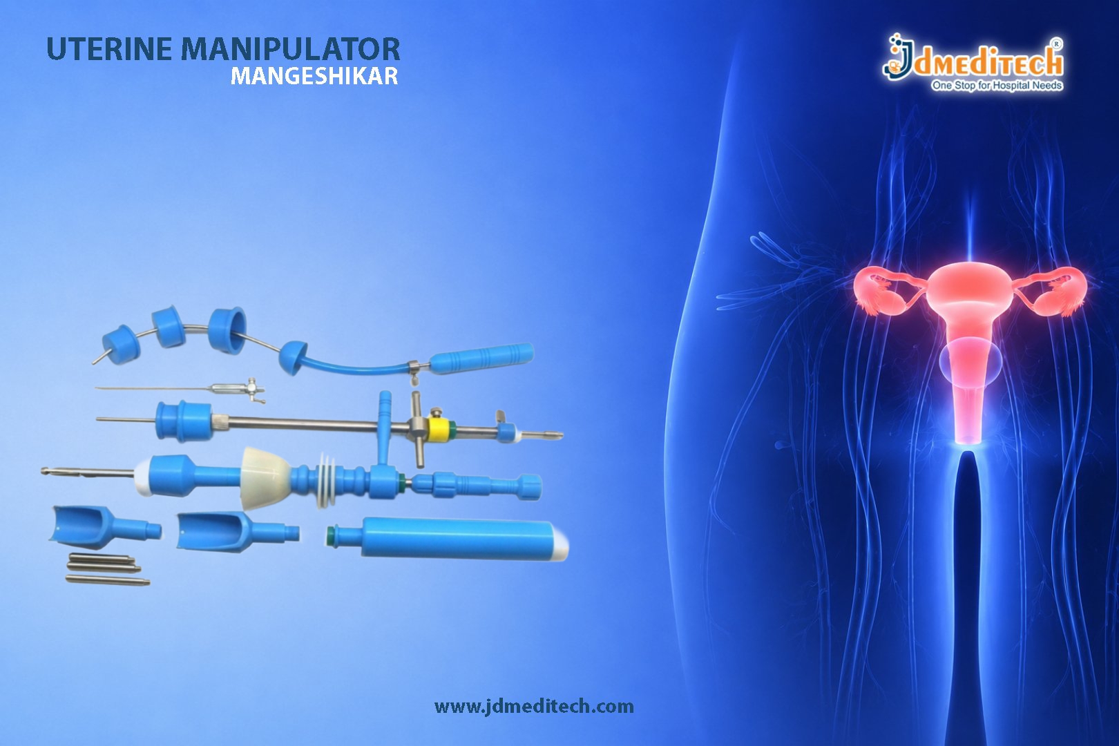 Mangeshikar Uterine Manipulator for Efficient Gynae Procedures