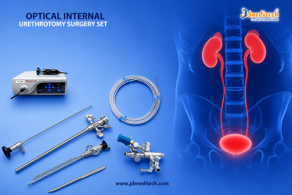 Optical Internal Urethrotomy Surgery Set for Urethral Stricture