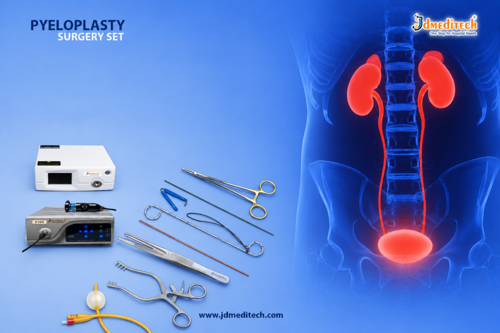 Pyeloplasty Surgery Set for UPJ Obstruction Treatment | JDMeditech