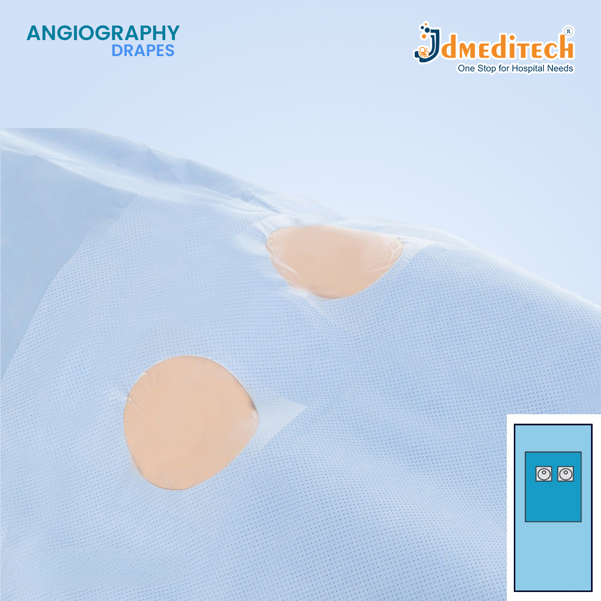 Angiography Drapes & Kit jdmeditech