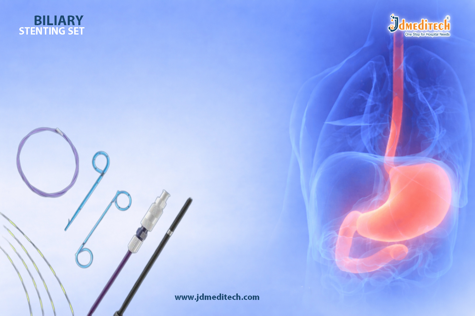Biliary Stenting Set – Integrated Solution for Endoscopic Biliary Decompression