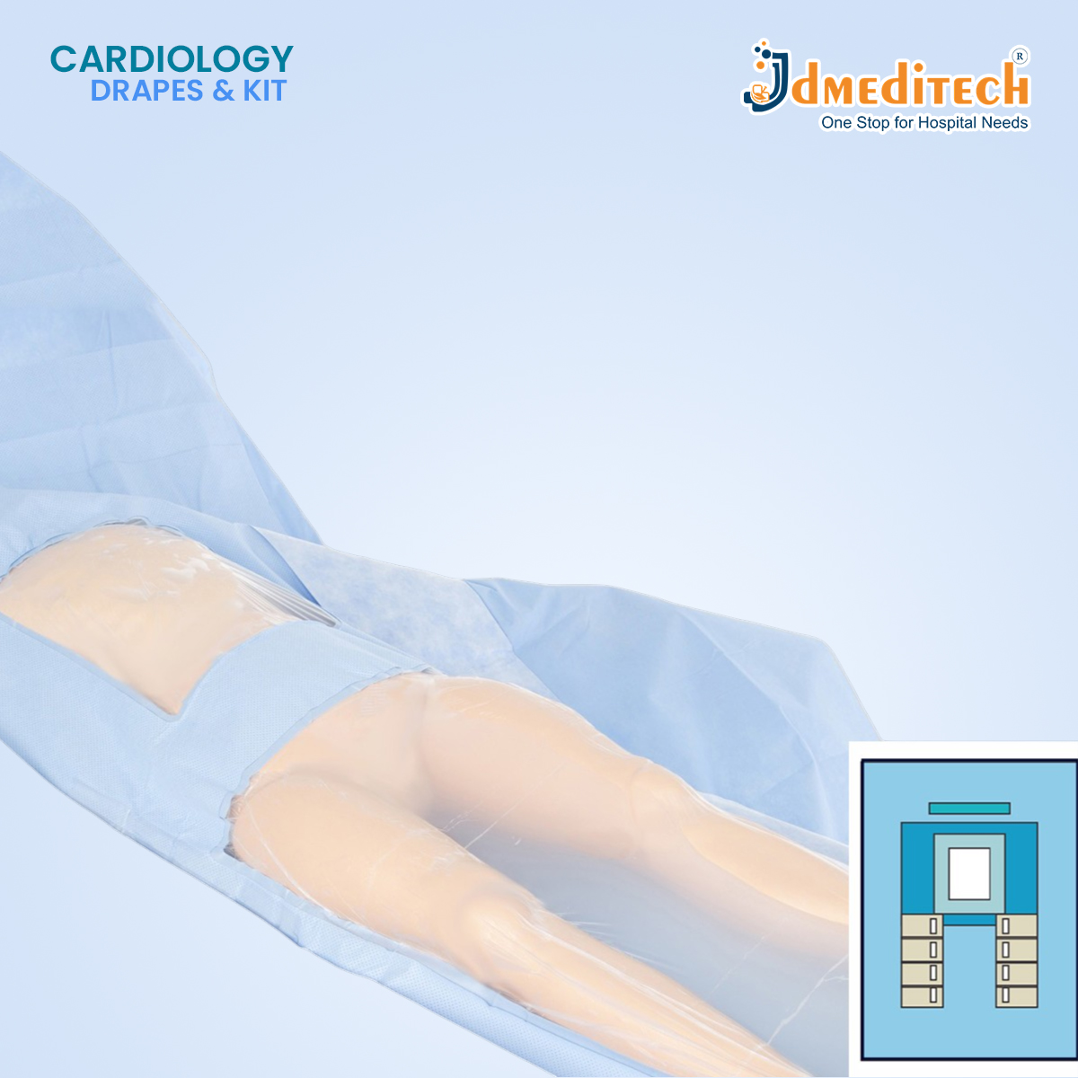 Cardiology Drapes & Kit jdmeditech