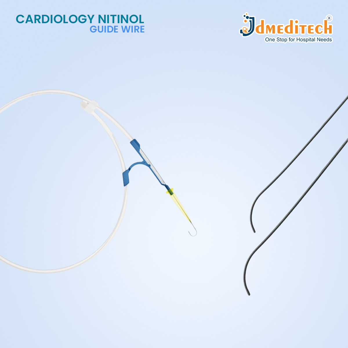 Cardiology Nitinol Guide Wire jdmeditech