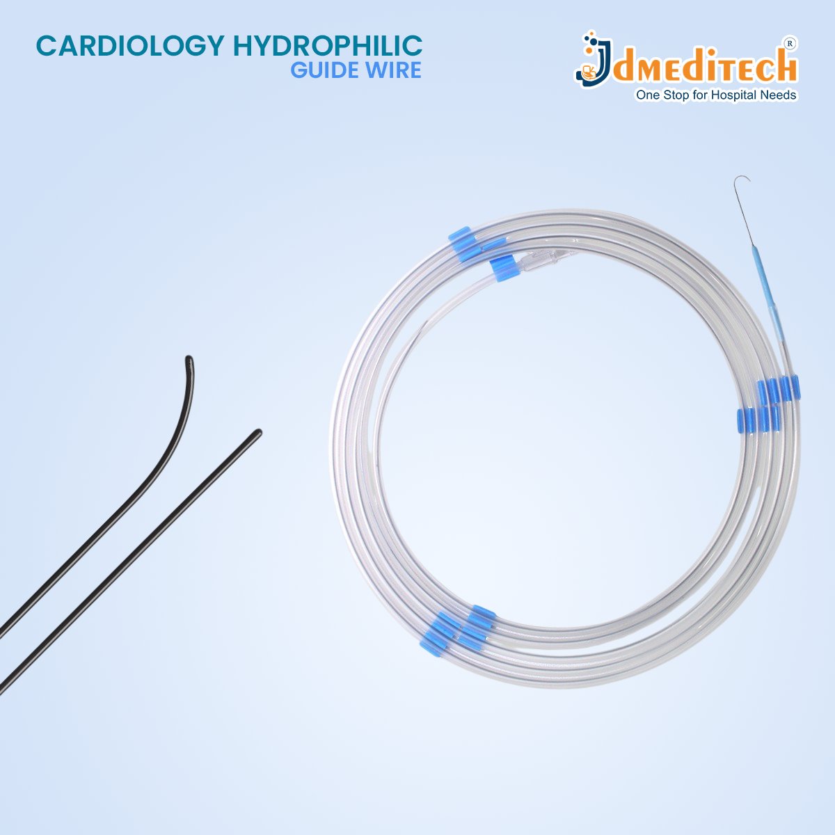 Cardiology Hydrophilic Guide Wire jdmeditech