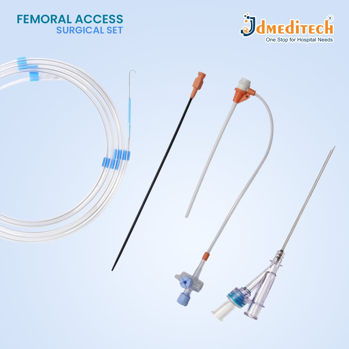 Femoral Access Surgical Set jdmeditech