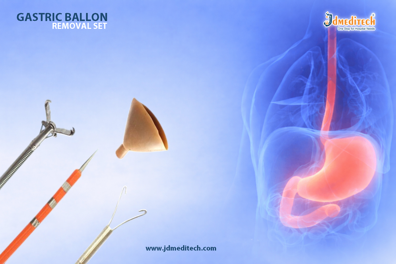 Gastric Balloon Removal Set – Complete System for Safe and Controlled Balloon Extraction