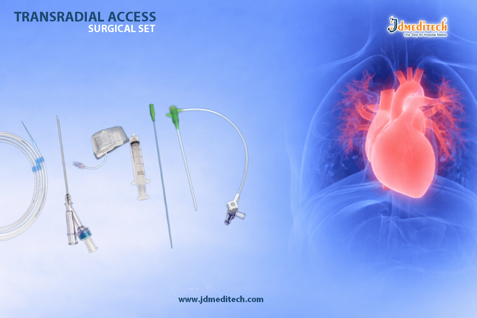 Transradial Access Surgical Set – Safe & Reliable Radial Artery Access Solution