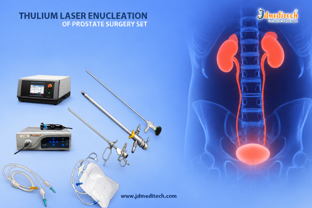 Thulium Laser Enucleation of Prostate Surgery Set | JDMeditech