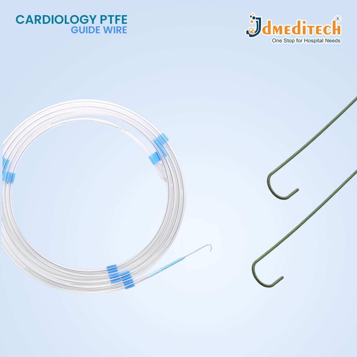 Cardiology PTFE Guide Wire jdmeditech