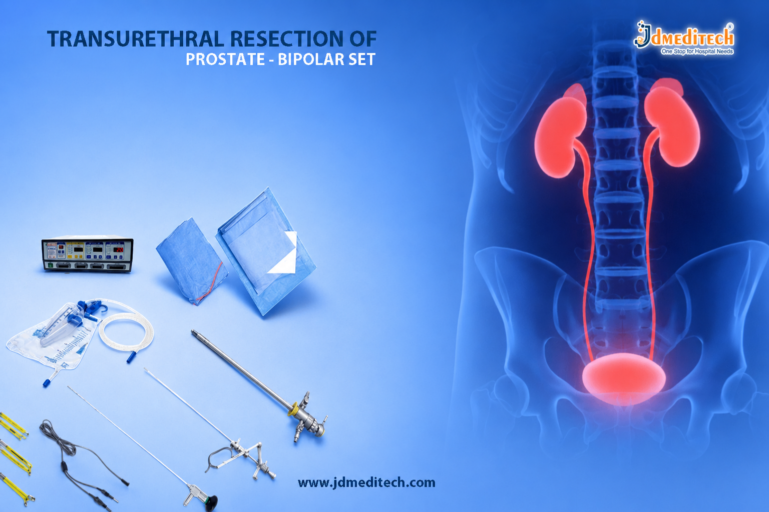 TURP Bipolar Set: Safe & Efficient Prostate Resection Solution