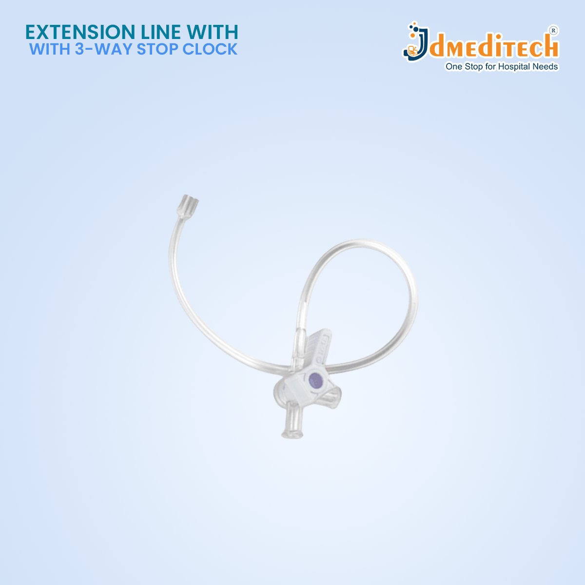 Extension Line With 3 Way Stop Clock jdmeditech