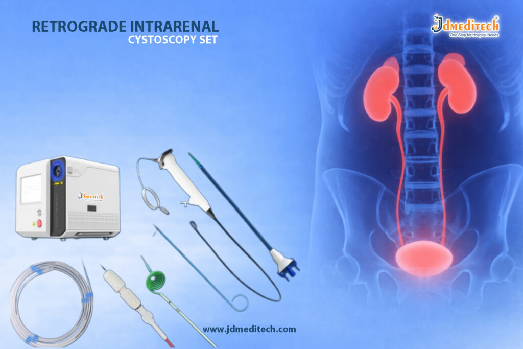 Retrograde Intrarenal Surgery Set for Safe Kidney Stone Removal