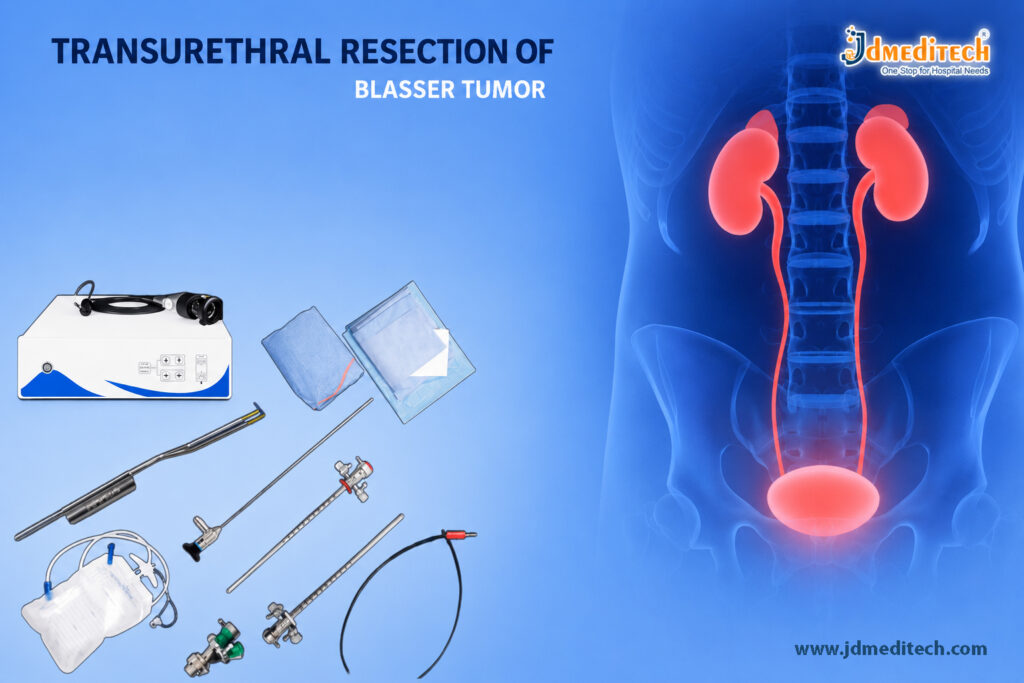 Transurethral Resection of Bladder Tumor Set | TURBT Instruments