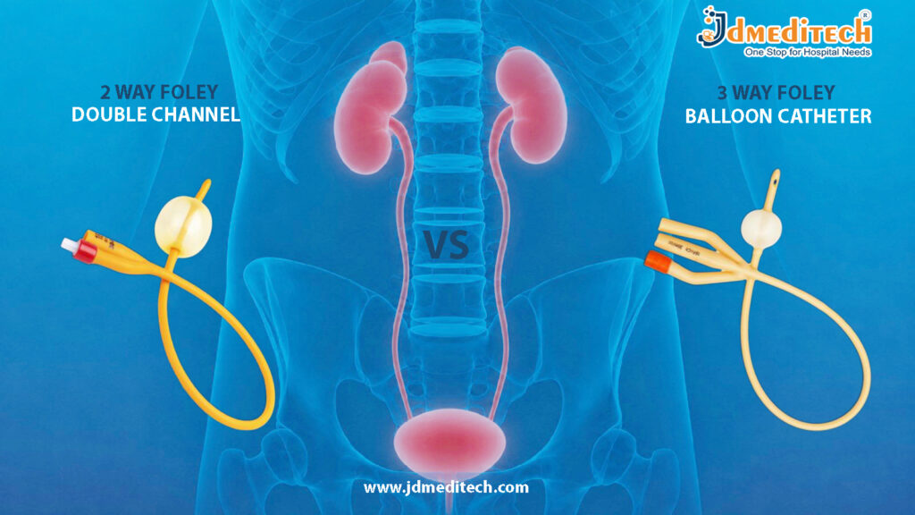 2 Way Foley vs 3 Way Foley Balloon Catheter | Complete Buying Guide