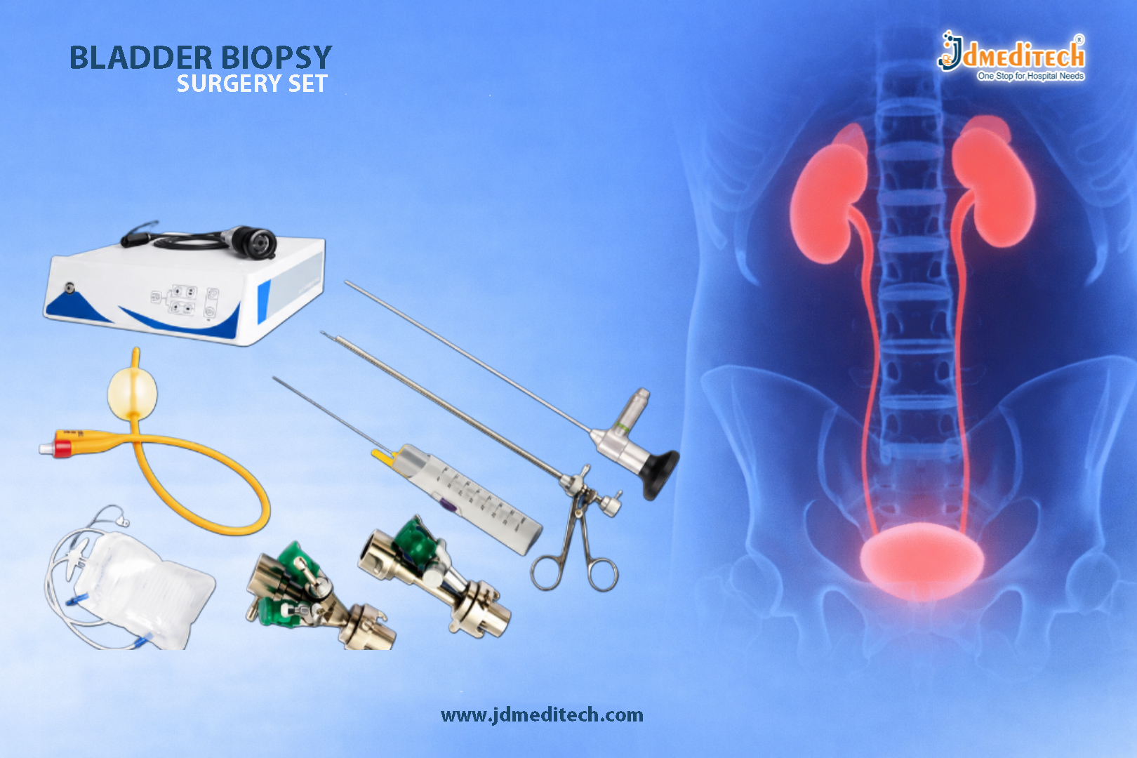 Bladder Biopsy Set | Complete Urology Instrument Set