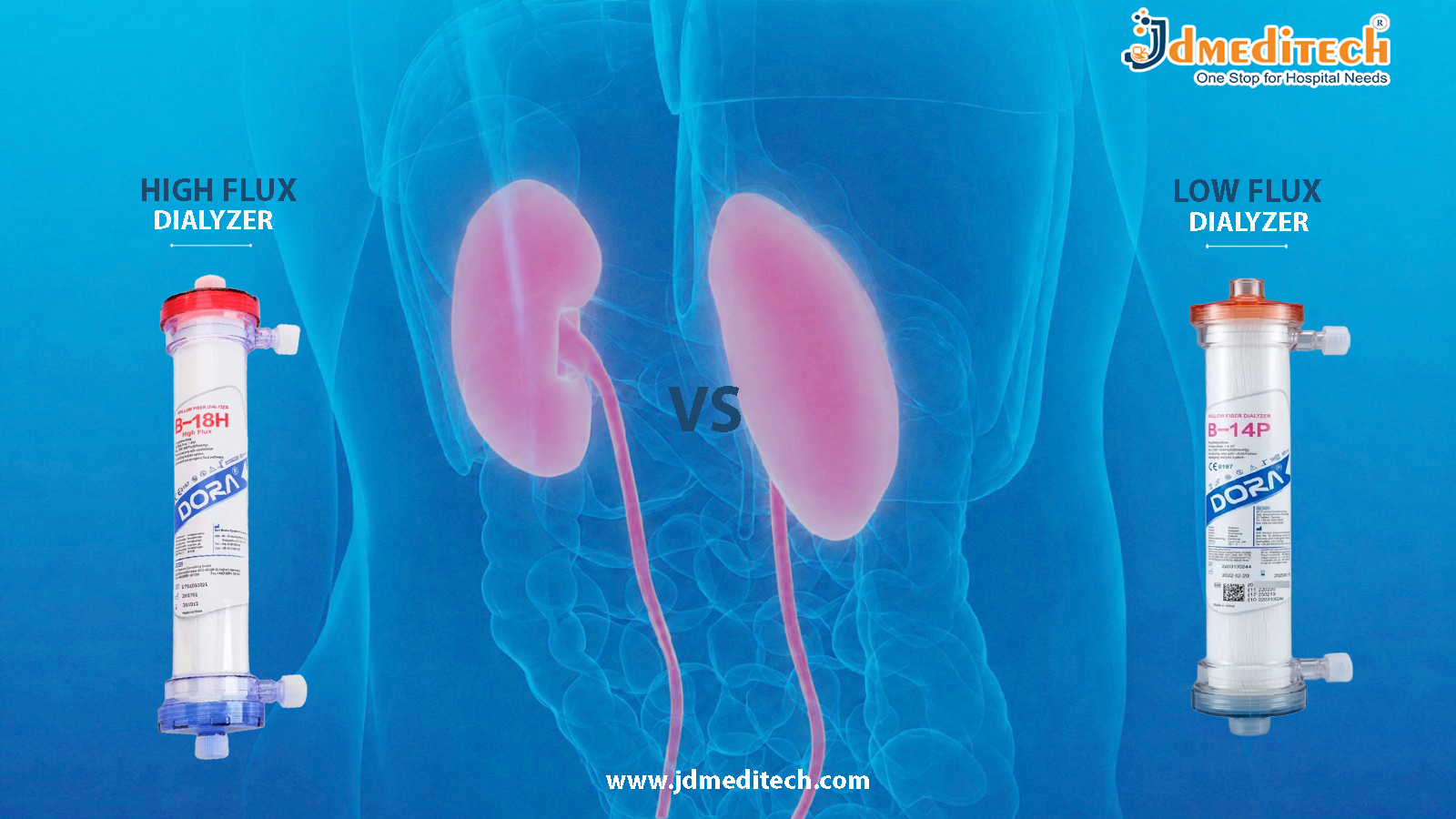 High-Flux vs Low-Flux Dialyzer | Complete Comparison Guide