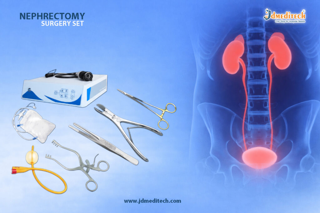 Nephrectomy Surgery Set: Instruments & Uses