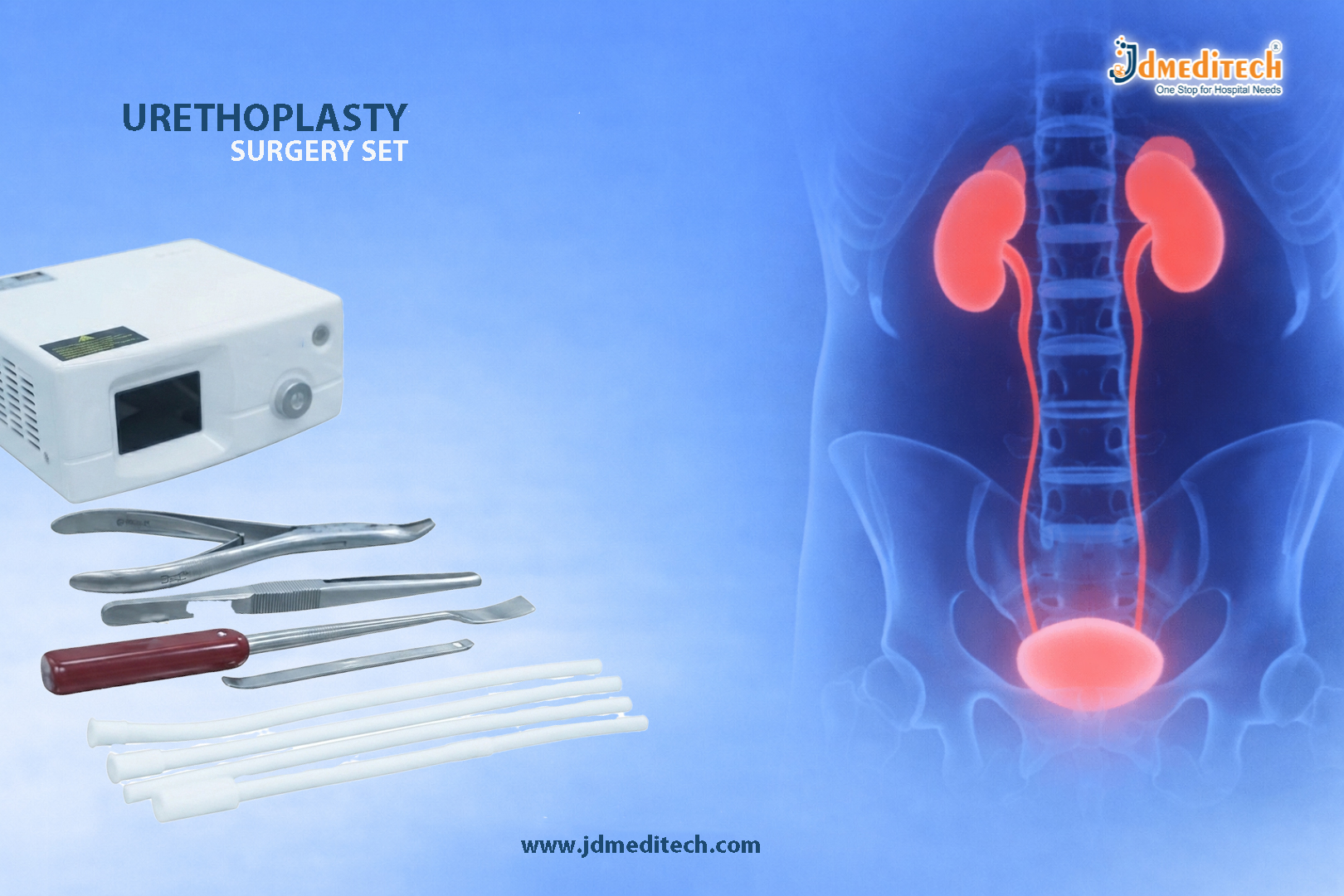 Urethroplasty Set | Complete Urethral Surgery Instrument Set