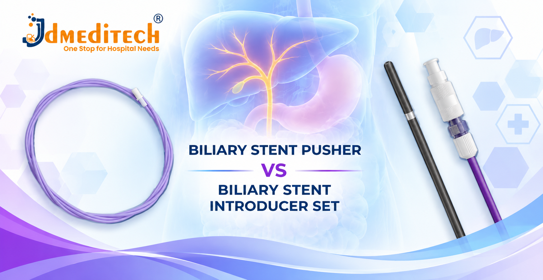 Biliary Stent Pusher vs Biliary Stent Introducer Set: Key Differences