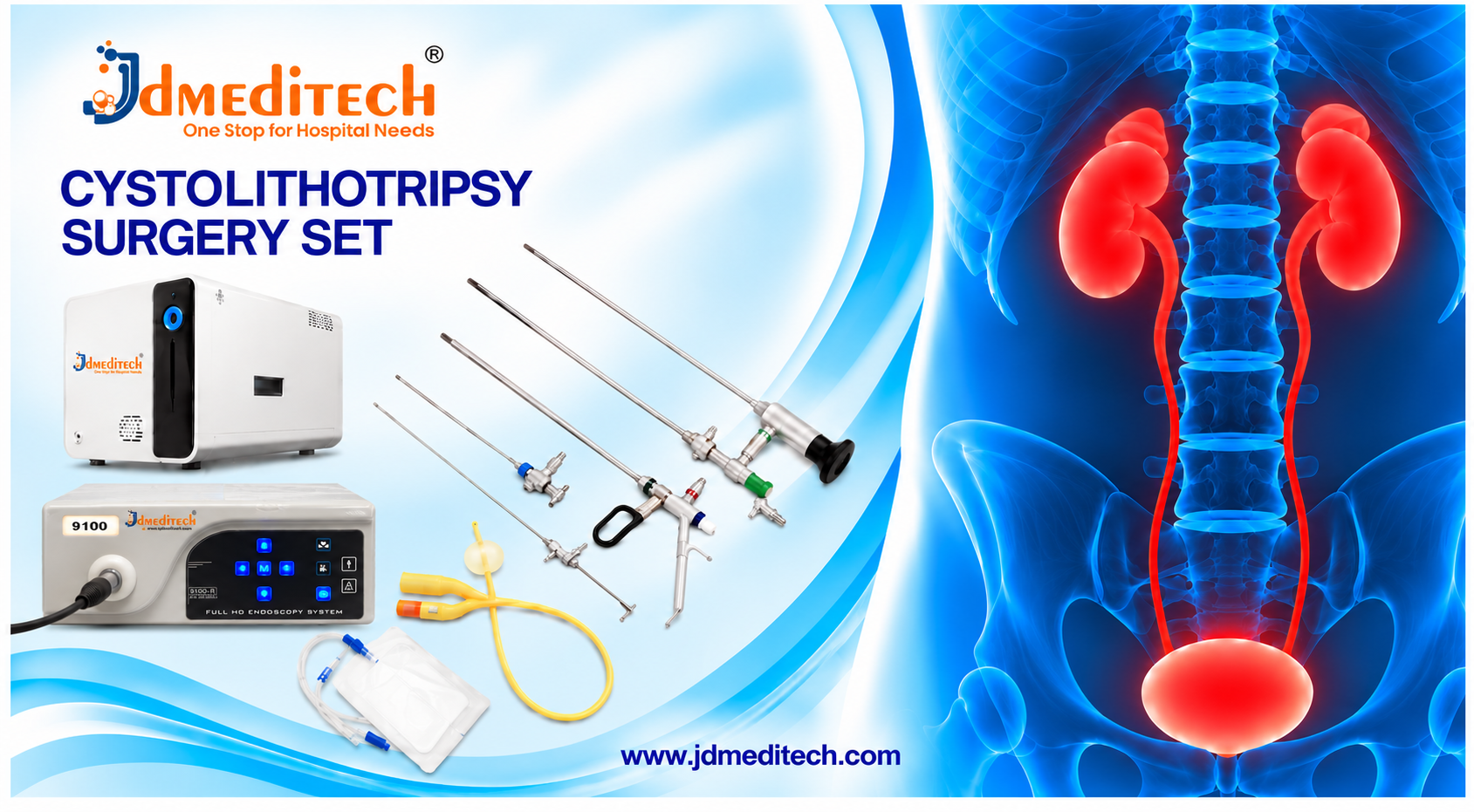 Cystolithotripsy Surgery Set: Instruments, Uses & Benefits