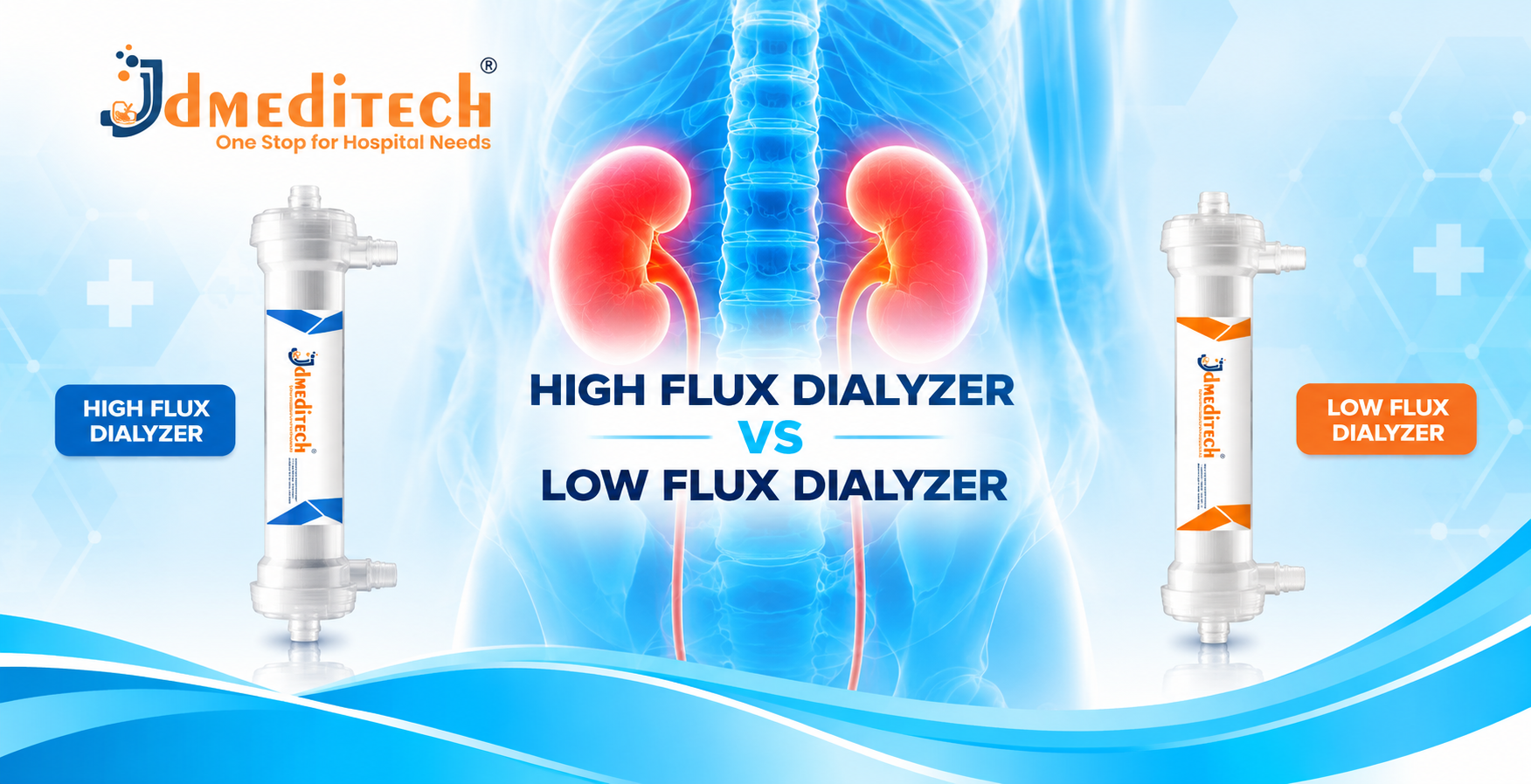 High Flux Dialyzer vs Low Flux Dialyzer: Key Differences & Uses
