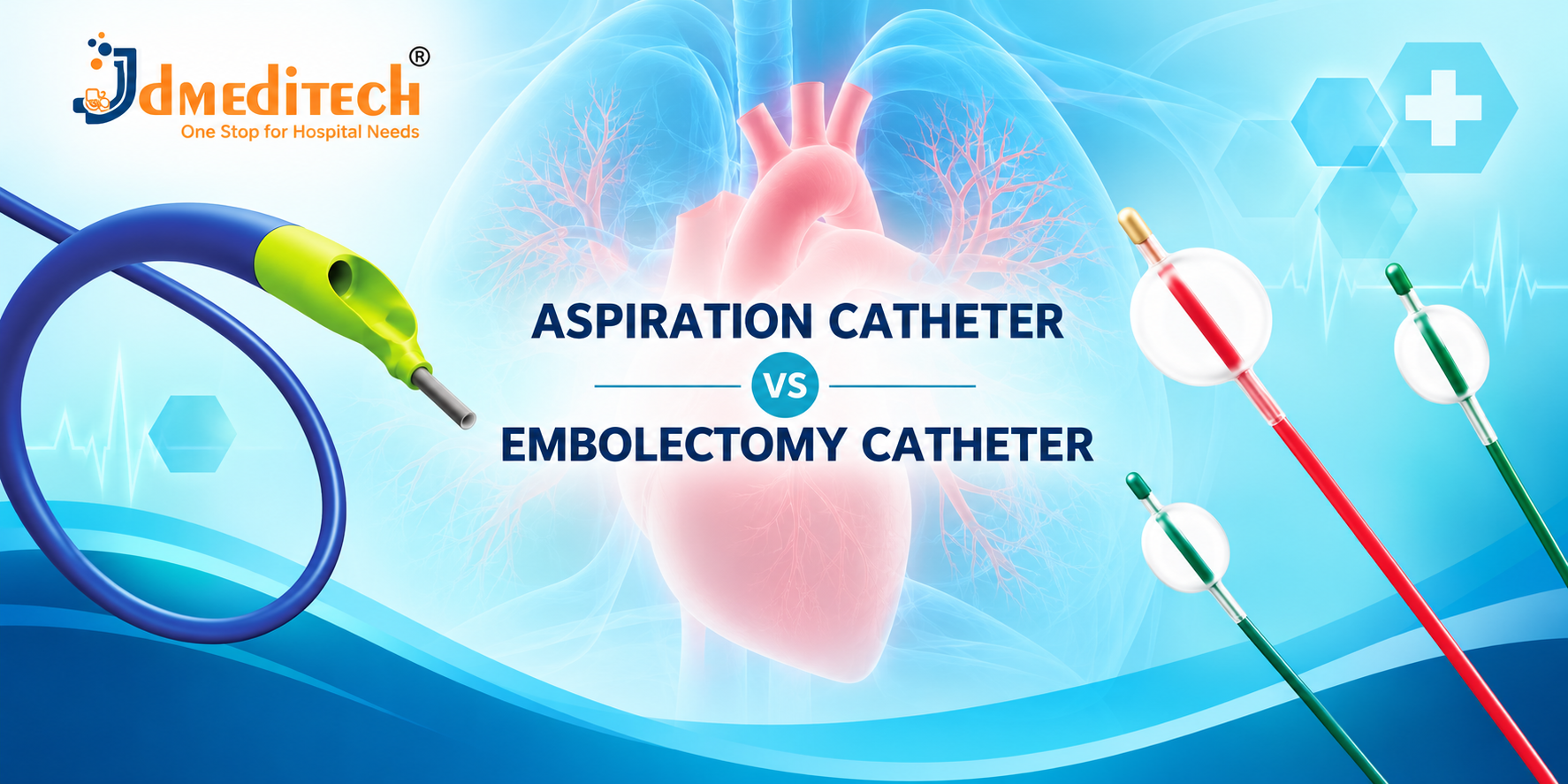 Aspiration Catheter vs Embolectomy Catheter: Key Differences & Uses