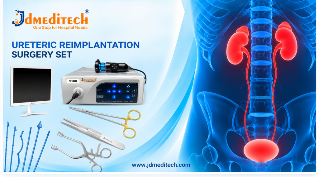 Ureteric Reimplantation Surgery Set: Instruments, Uses & Benefits