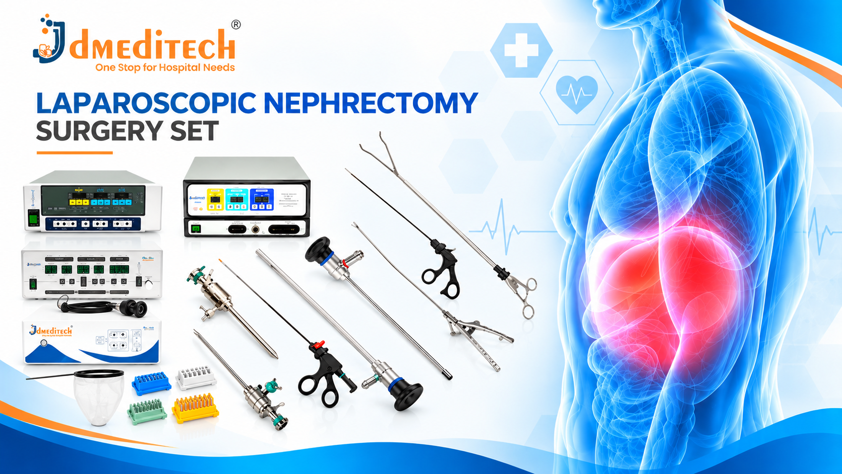 Laparoscopic Nephrectomy Surgery Set: Instruments, Uses & Benefits |