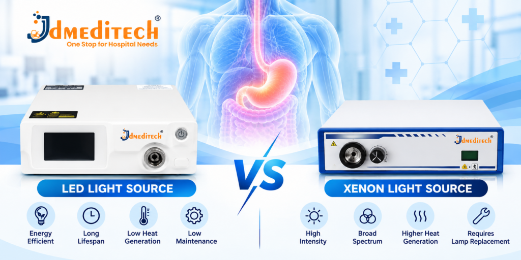 LED Light Source vs Xenon Light Source: Key Differences, Benefits & Applications