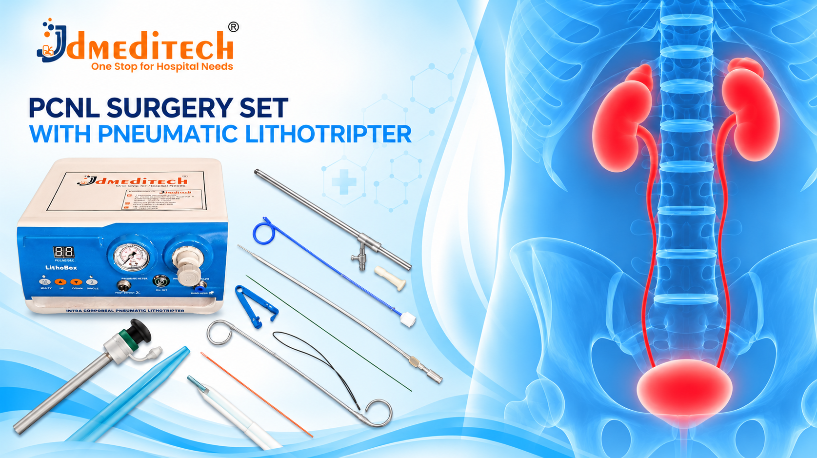 PCNL Surgery Set with Pneumatic Lithotripter: Complete Guide