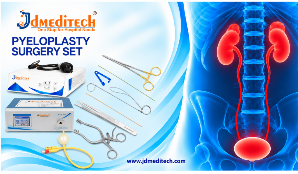 Pyeloplasty Surgery Set: Instruments, Uses & Benefits